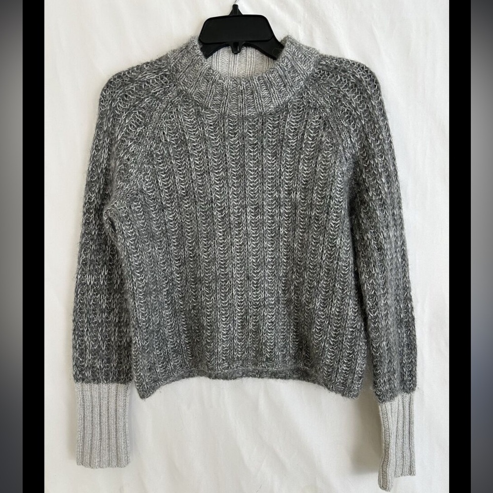 Rag & Bone Grey Sweater Wool/Alpaca/Mohair - size Small